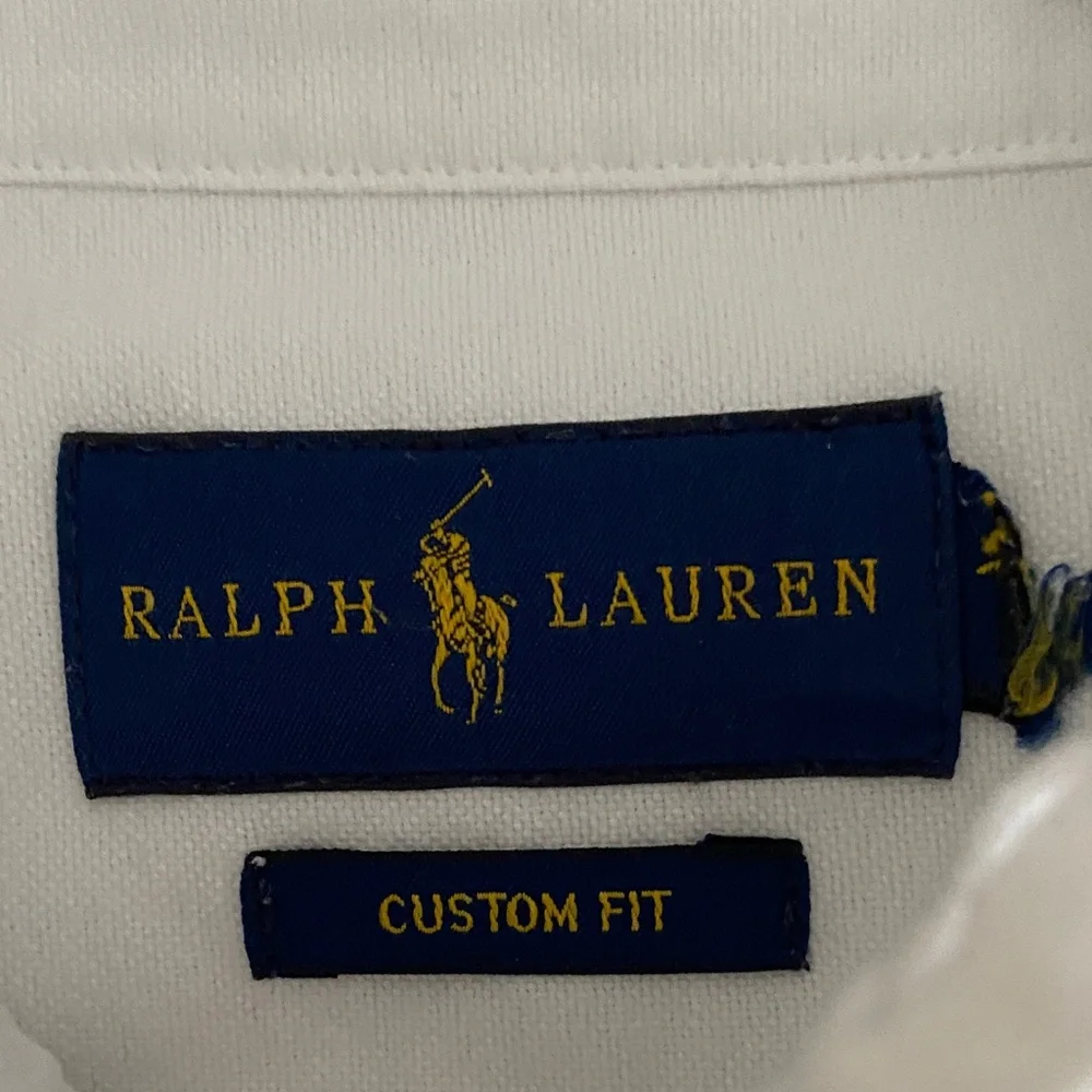 Ralph Lauren White Button-Up Shirt - Picture 3 of 4
